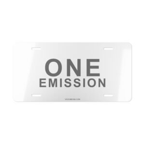 One Emission Vanity Plate